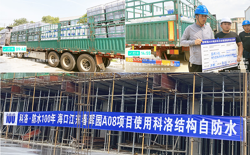 科洛地下室結(jié)構(gòu)自防水案例-?？诮瓥|新區(qū)春暉園