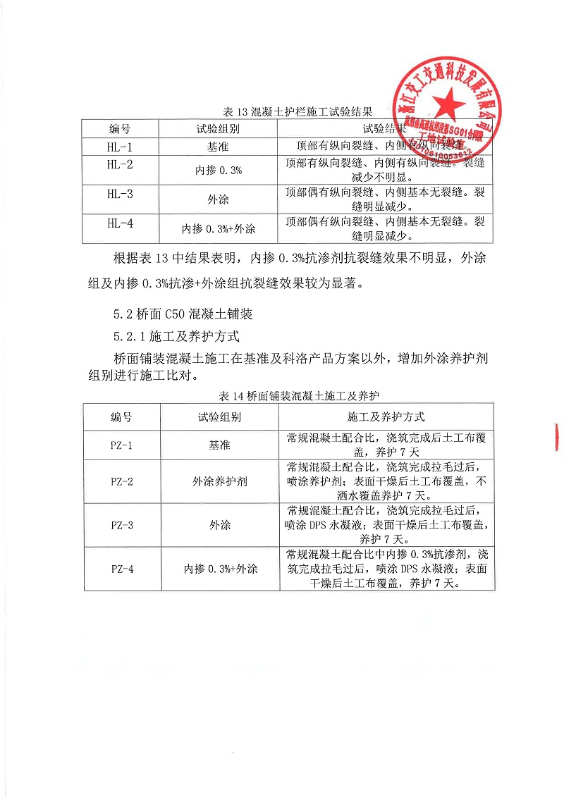 科洛抗裂防滲產(chǎn)品試驗試澆總結(jié)-杭紹甬高速_頁面_13