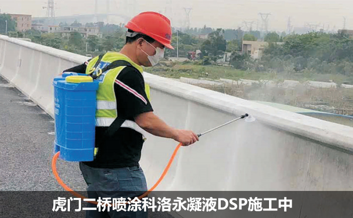 科洛永凝液DPS，為虎門(mén)二橋防水添保障